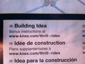 k'nex Demon coaster