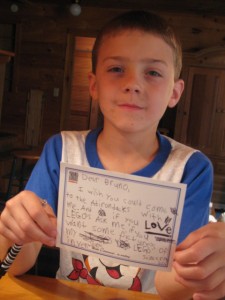 Zebra Pen Pals Writing