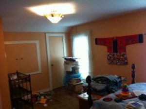 Guestroom in progress