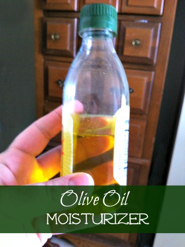 olive oil used as a moisturizer