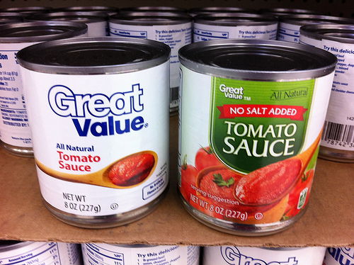 Great Value Tomato Sauce
