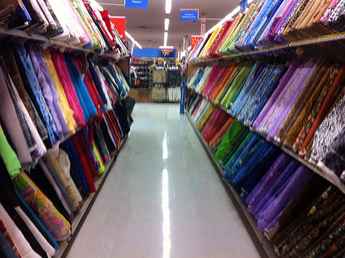 Fabric at Walmart