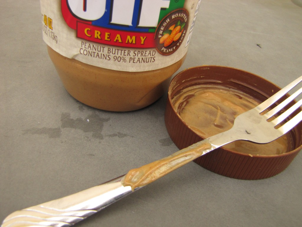 Peanut Butter to Remove Sticker Residue