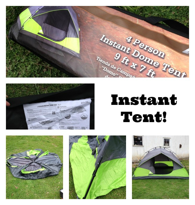 Ozark Trails Instant Dome Tent 4 Person