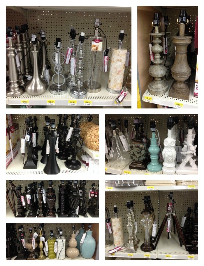 Lamps at Walmart