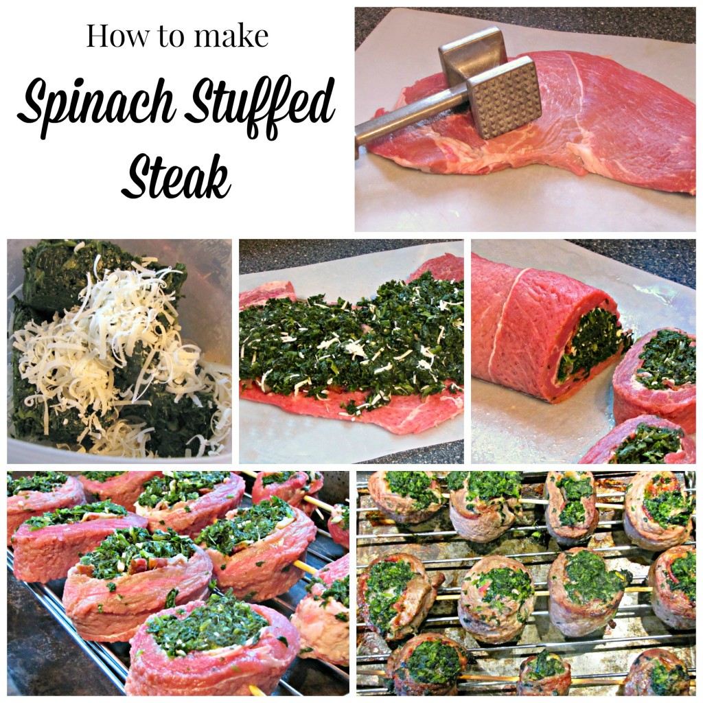 How to Make Spinach Stuffed Steak