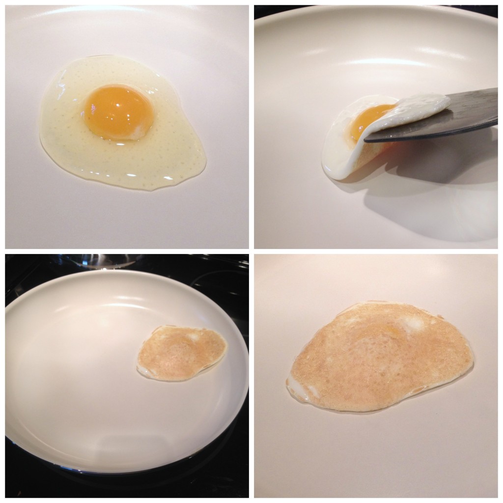 No oil -- frying an egg in the Green Life ceramic nonstick pan