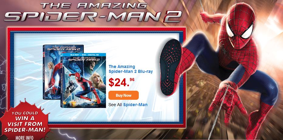 Spiderman 2 at Walmart