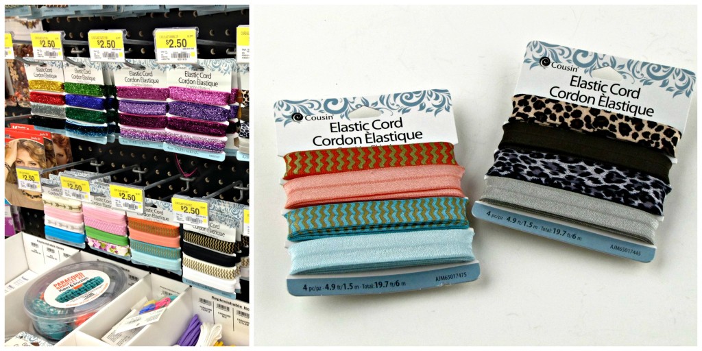 Fold Over Elastic (Elastic Cord) is available at Walmart