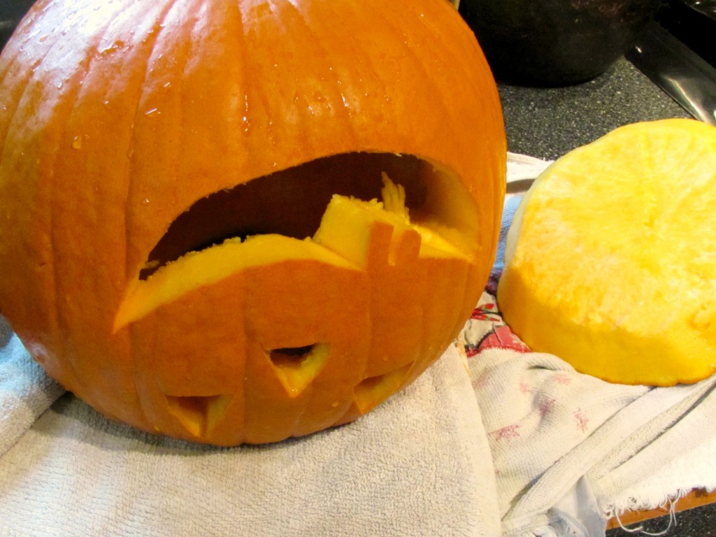 Drying your pumpkin