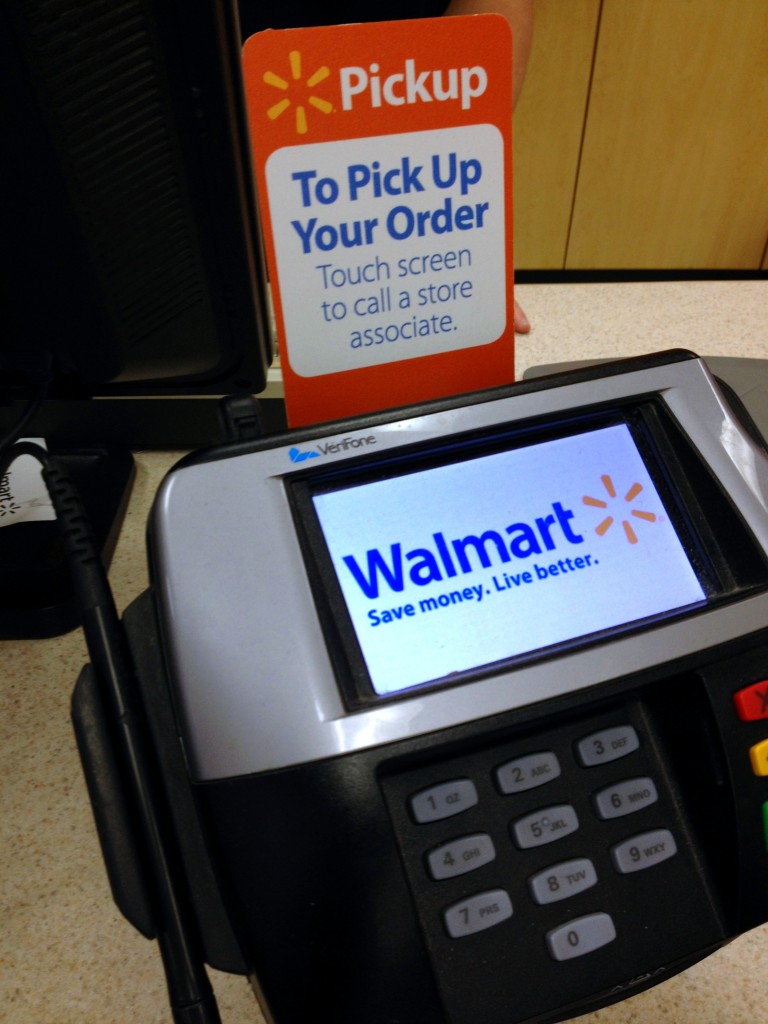 Keypad at the Pickup area