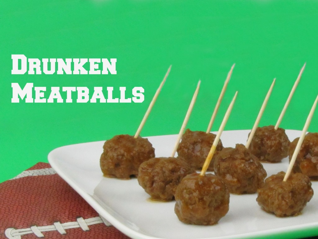 Drunken Meatballs Appetizer