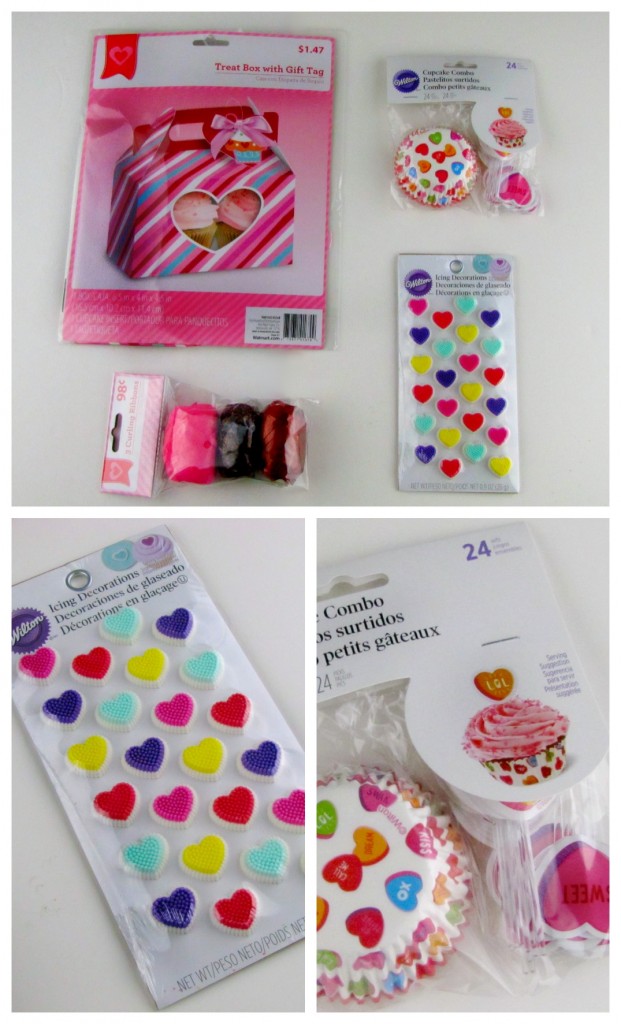 Valentines Cupcake Accessories from Walmart