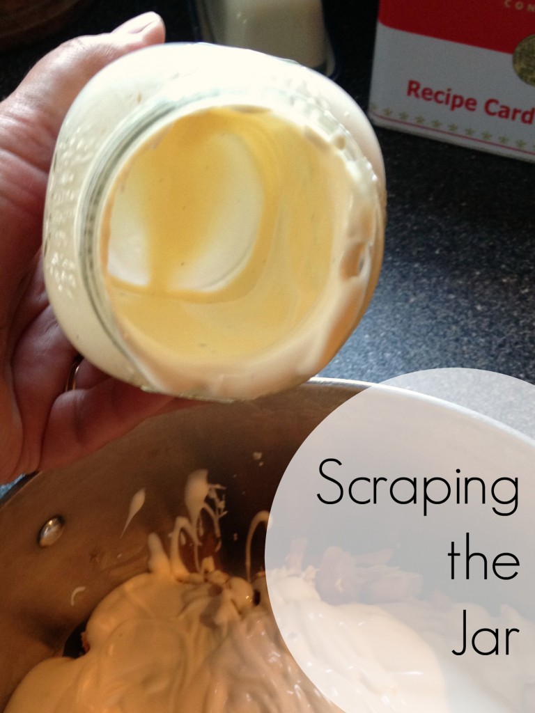 scraping the jar