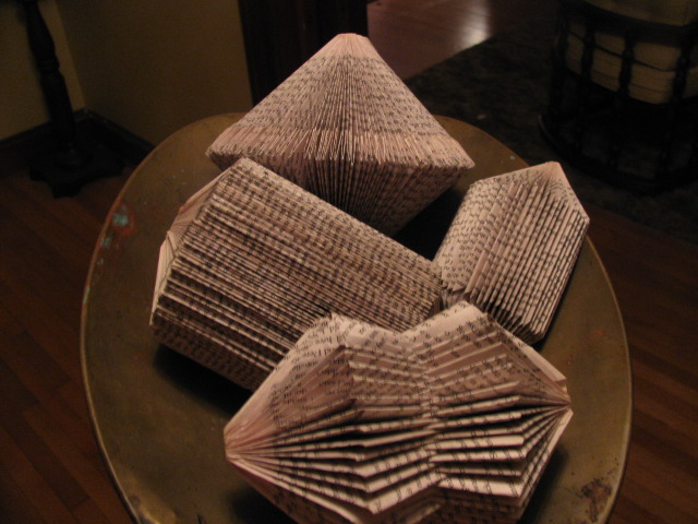 different types of folded books